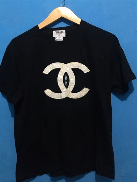 chanel t shirt 2018|chanel t shirt vintage.